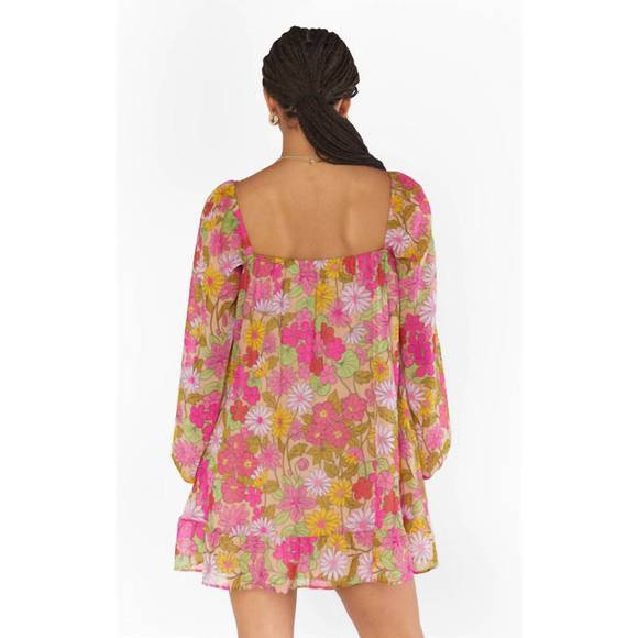NEW SHOW ME YOUR MUMU briar mini dress in carnaby floral - Picture 3 of 6